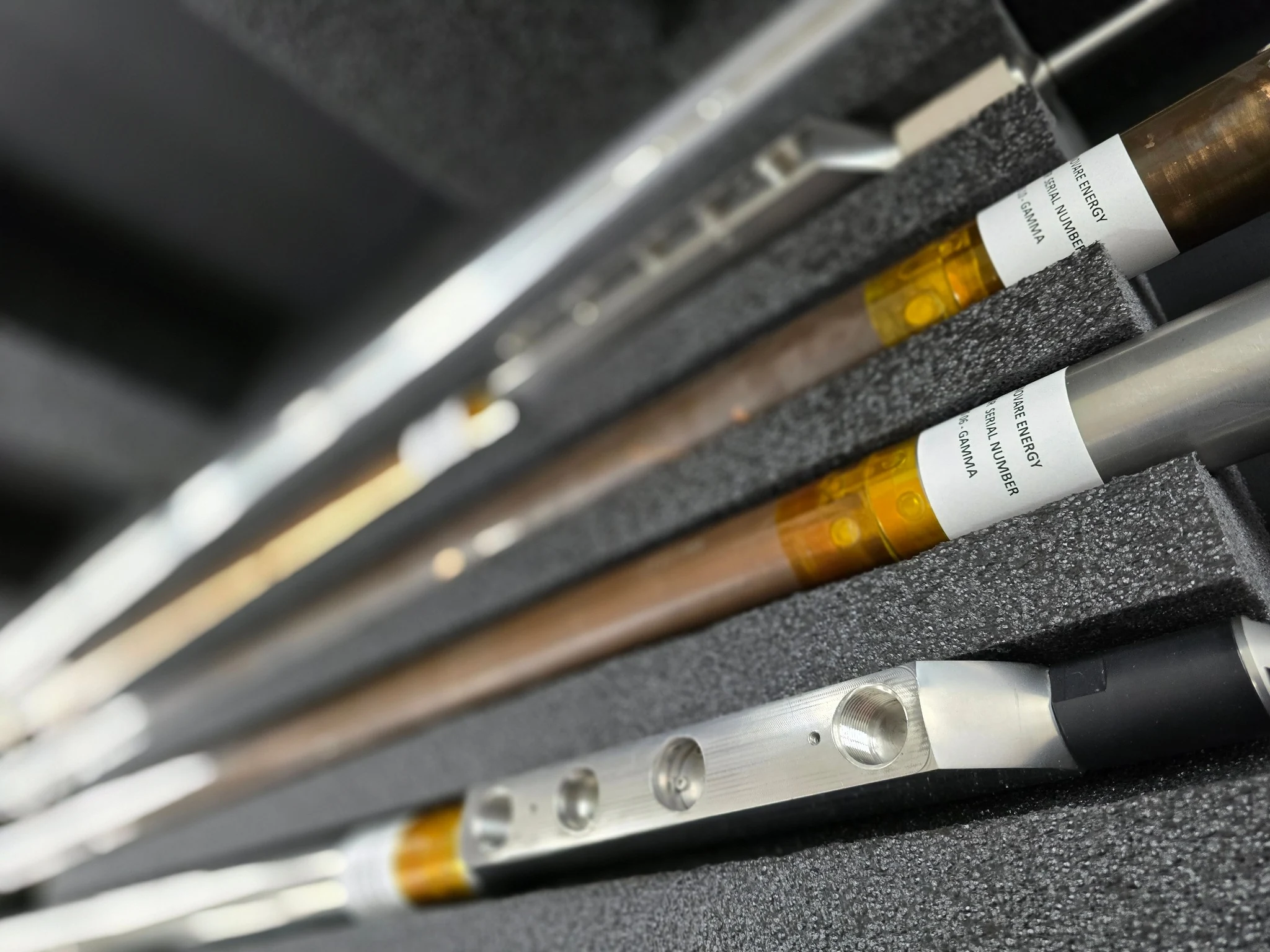 Renovare EM MWD equipment secured in a protective equipment case