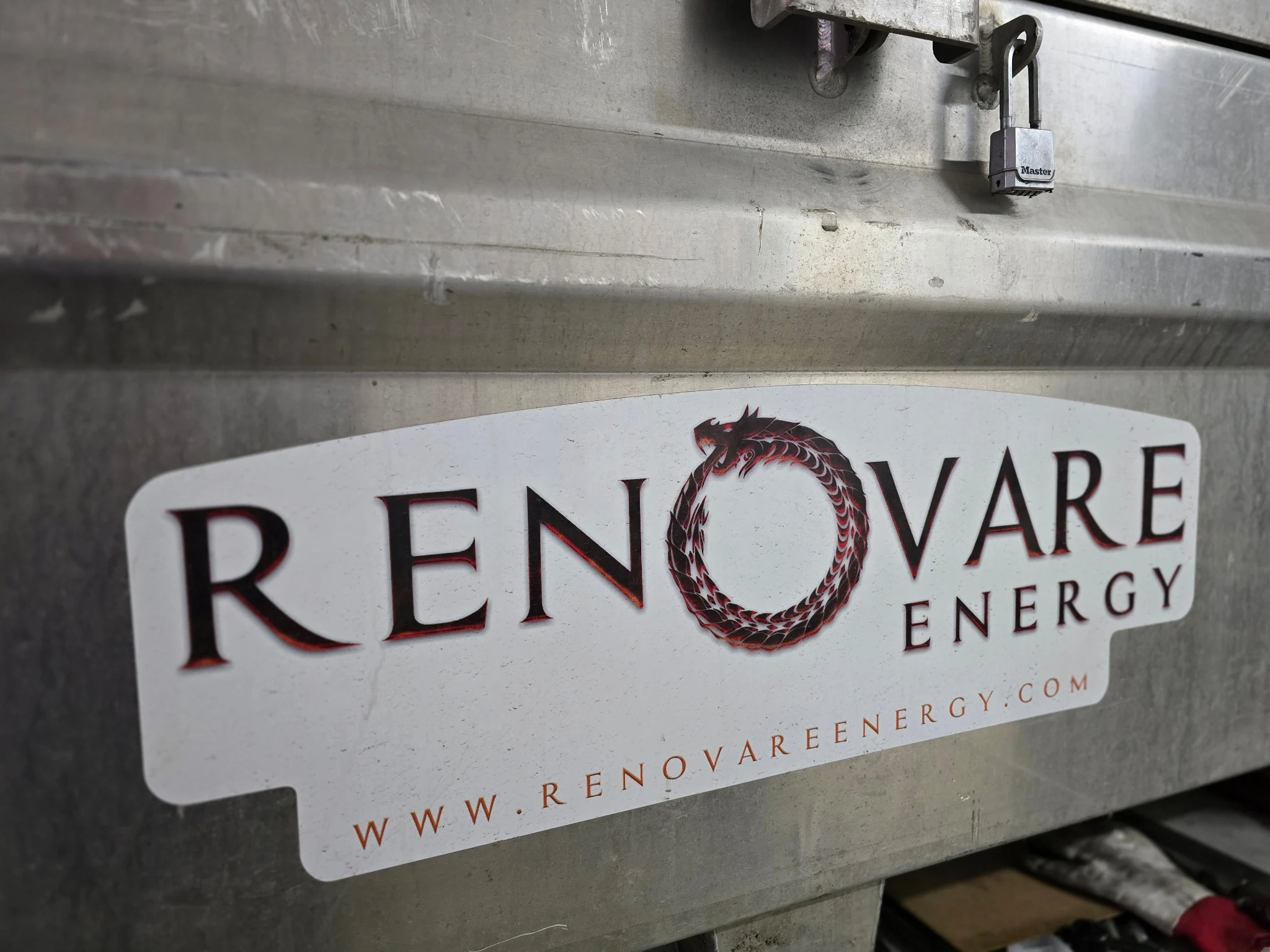 Renovare Energy equipment case at the shop